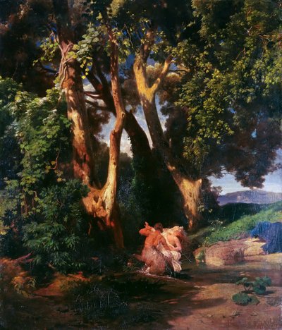 Zentaur und Nymphe von Arnold Böcklin